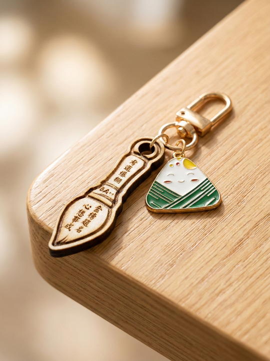 珍珠娛樂客製化商品：考運祈福文昌筆吊飾