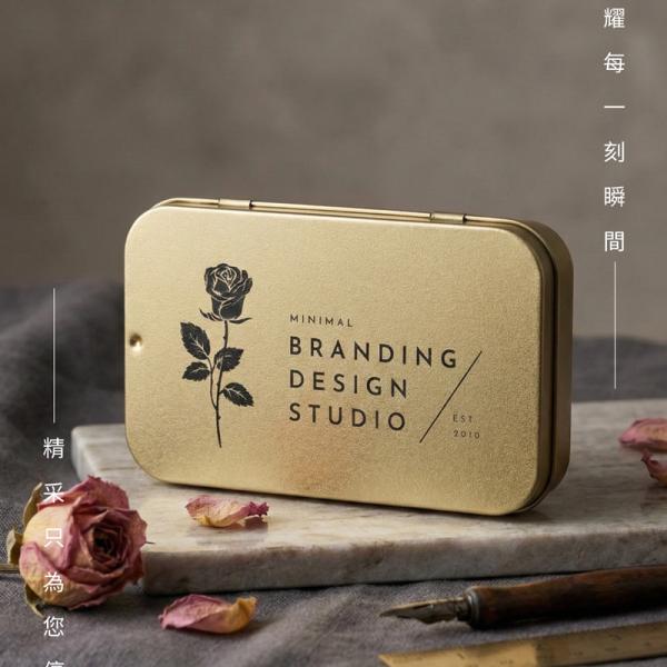 企業訂製極簡雷雕金屬盒｜品牌包裝設計 與 客製化雷射雕刻｜PearlYule 珍珠娛樂